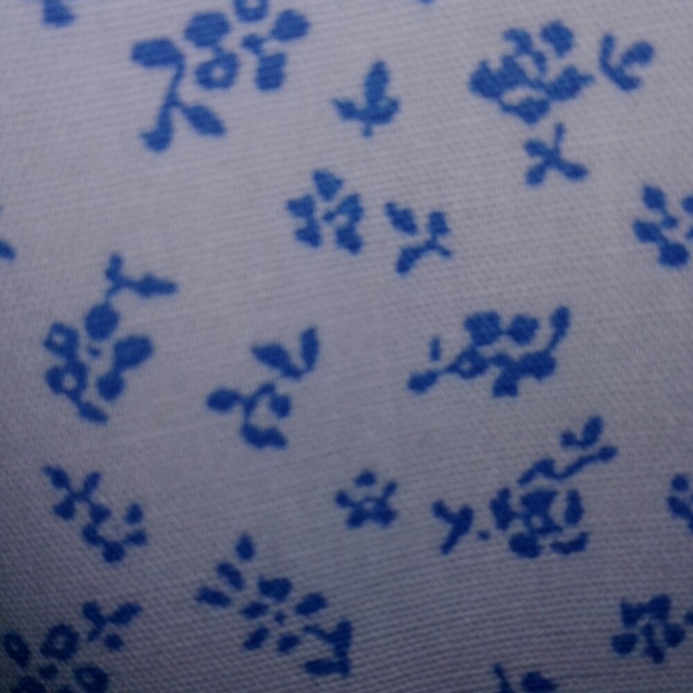 Report Collection blue flowered shirt - Picture 4 of 6